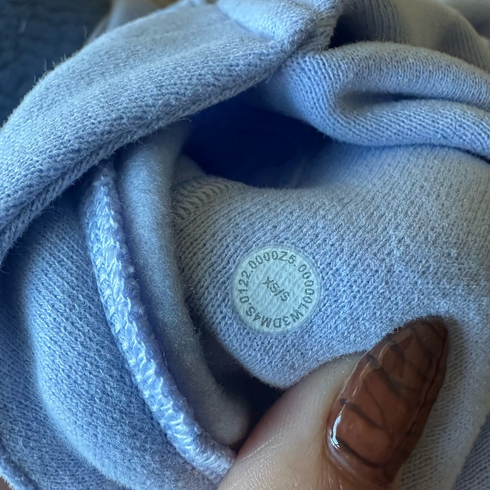 lululemon light purple cropped scuba half zip - Picture 4 of 5